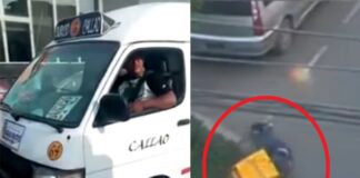 Conductor sin brevete atropelló a repartidor