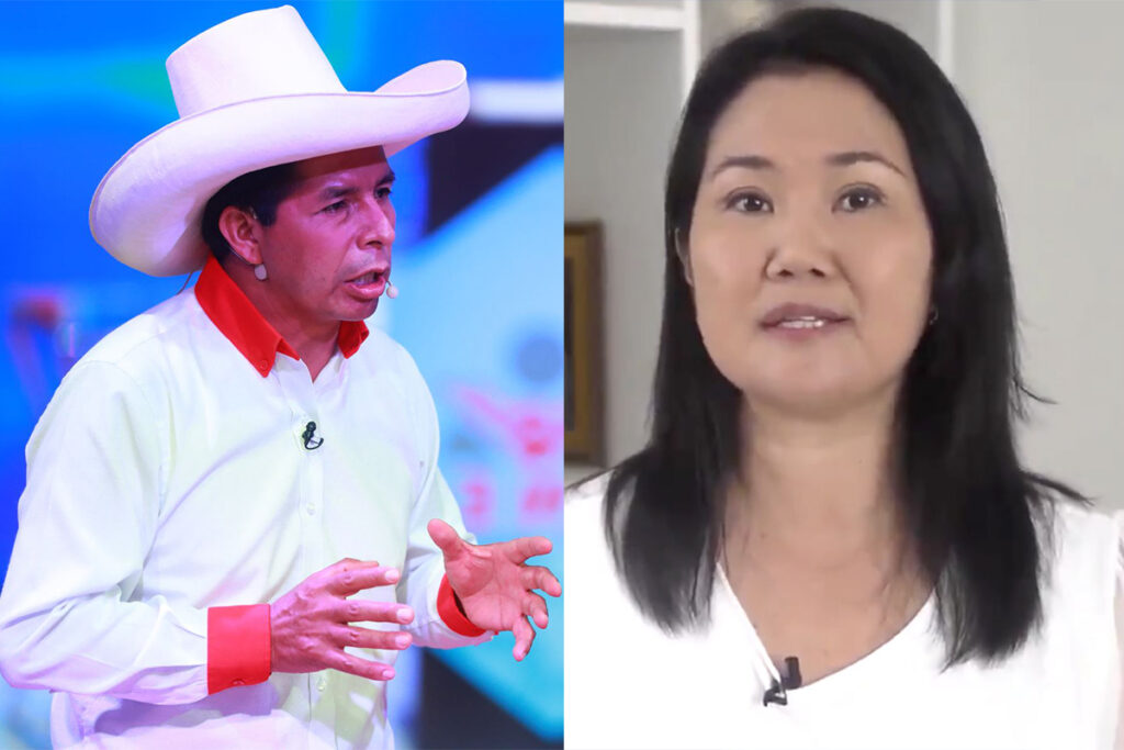 Ipsos: “Pedro Castillo y Keiko Fujimori pasan a segunda vuelta” - El Chino