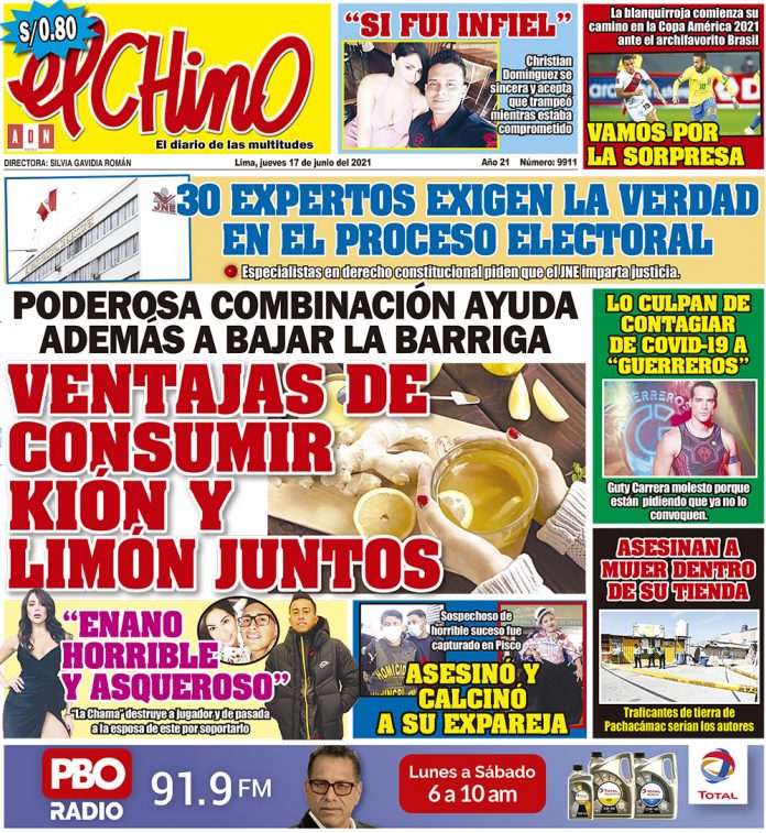 Portada El Chino (17-06-2021)