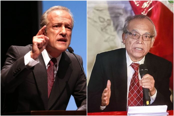 Hernando Cevallos y Pedro Castillo
