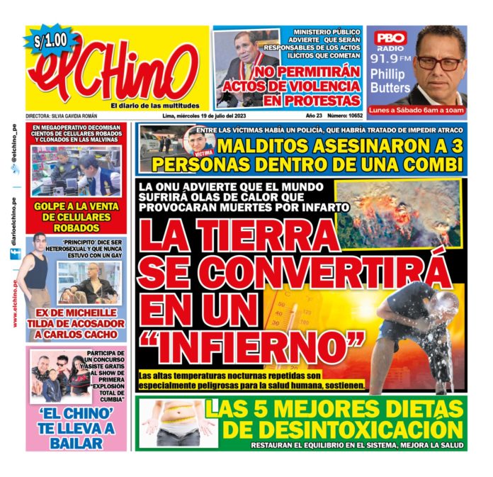 portada el chino 19-07-2023 portada el chino 19-07-2023