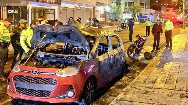 Capturan a seis involucrados en explosiones por coche bomba en Quito Capturan a seis involucrados en explosiones por coche bomba en Quito