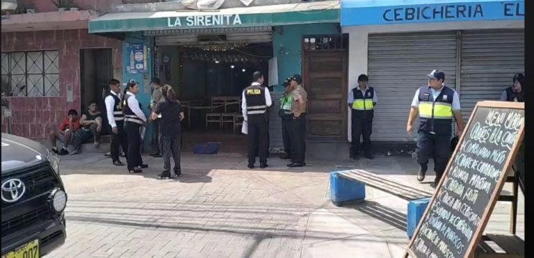 Comía su cebiche y lo matan de 5 balazos