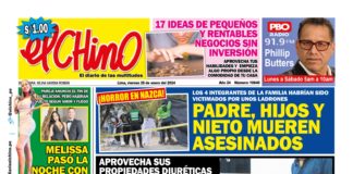 Portada Diario El Chino (26/01/2024)