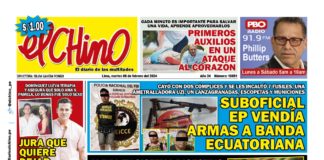Portada Diario El Chino (06/02/2024)