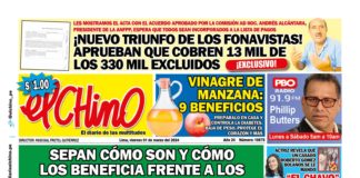 Portada Diario El Chino (01/03/2024)