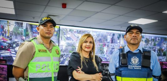 San Isidro, refuerza seguridad a los alrededores de bancos