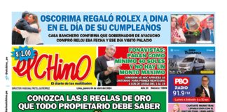 Portada Diario El Chino (04/04/2024)