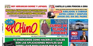 Portada Diario El Chino 07-06-2024