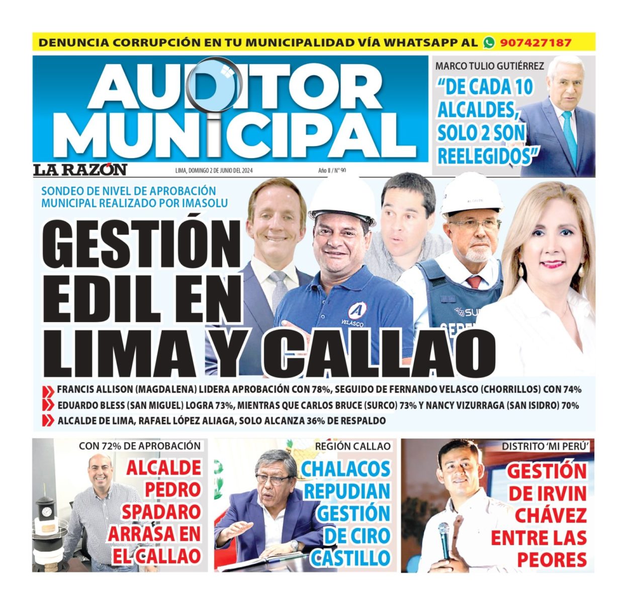 Auditor Municipal: Gestión edil en Lima y Callao