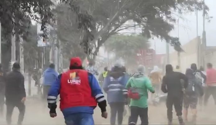 Lurín: Matones invadieron nuevamente Pachacámac Lurín: Matones invadieron nuevamente Pachacámac