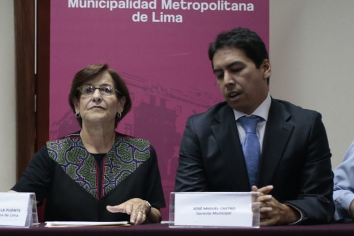 Susana Villarán y José Miguel Castro