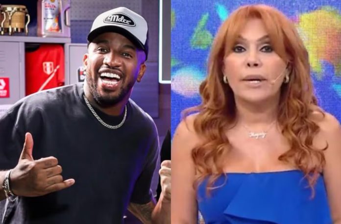 Jefferson Farfán y Magaly Medina