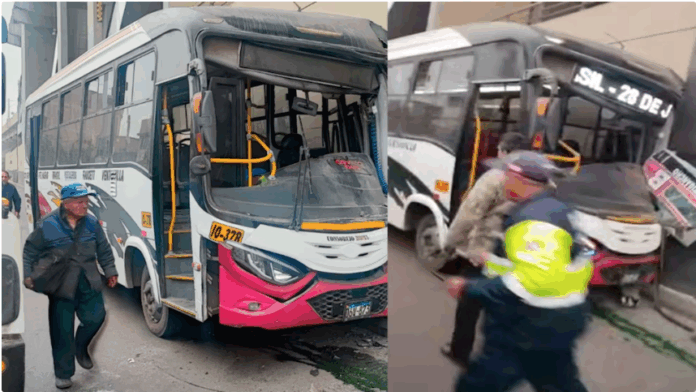 Línea 1 del Metro Cúster choca contra la estación Santa Rosa