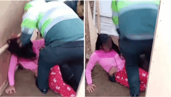 Policías masacran a madre y su hija menor en desalojo