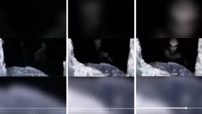 Turista se encuentra cara a cara con extraterrestre