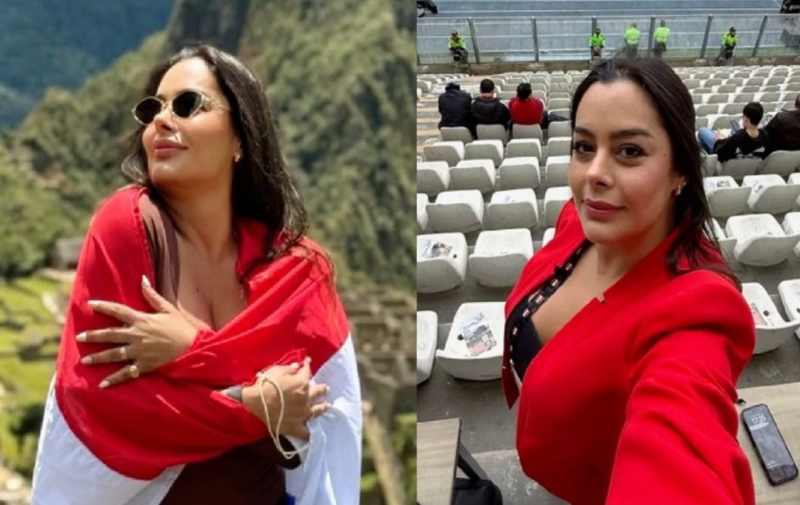 Larissa Riquelme debutó en Perú