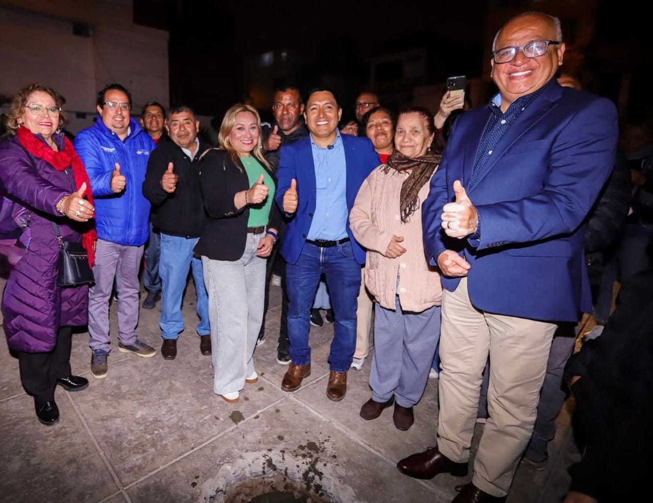 Gregory Cáceres sigue construyendo obras en Bellavista