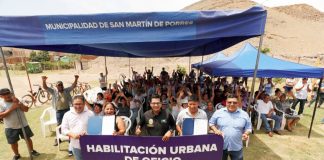 SMP: Más de 100 familias recibieron la habilitación urbana, ahora van por su ansiada titulación