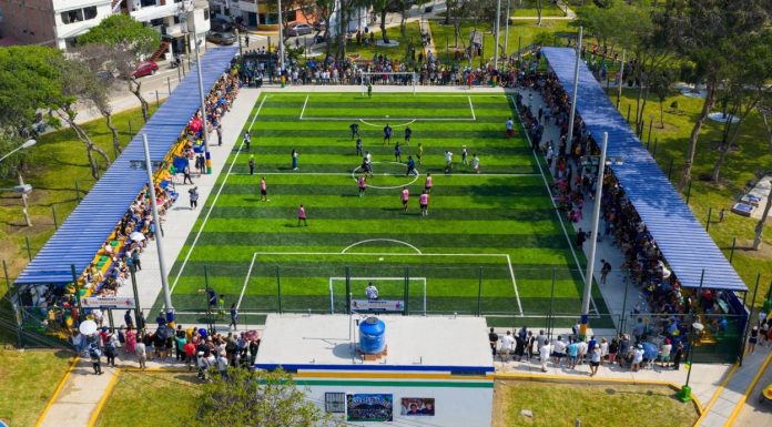 SMP: Vecinos de San Germán ahora disfrutan de juegos infantiles, zona pet y una moderna cancha deportiva